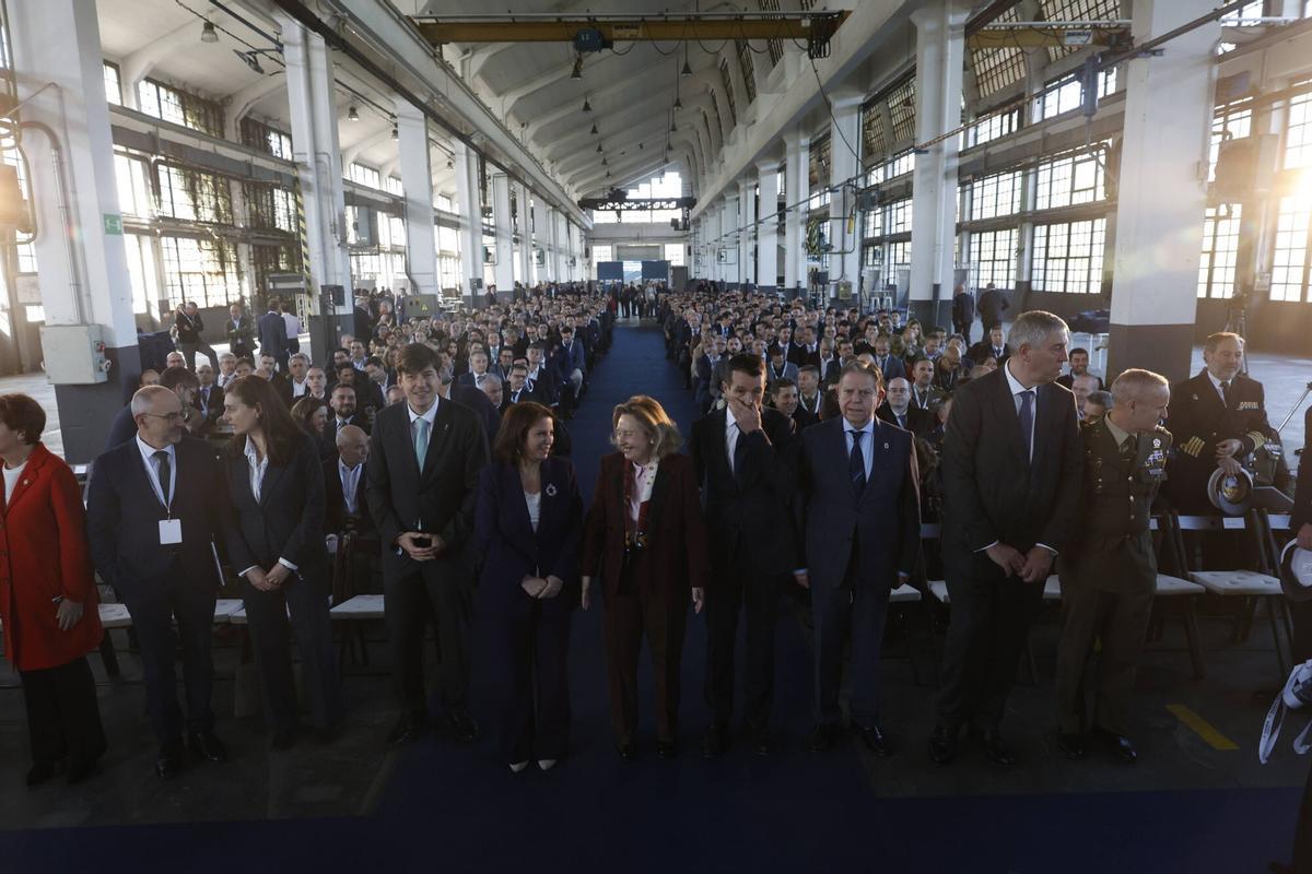 III Encuentro del Ecosistema de la Industria Nacional de Defensa centrado en el Corredor Norte, organizado por Indra en la Fábrica de Armas de La Vega, en Oviedo.