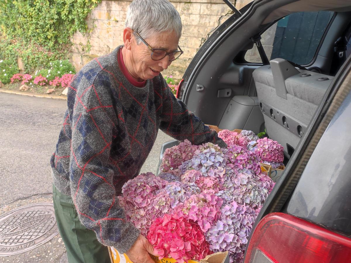 En imágenes: Castropol se llena de flores para el Corpus