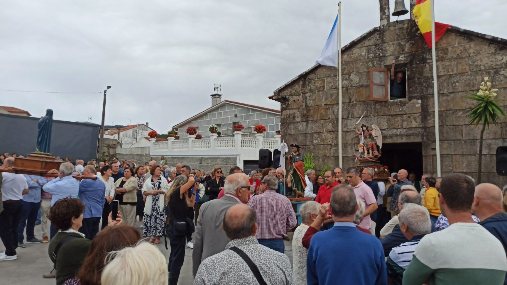 La fiesta de San Miguel Arcángel en Trabanca Badiña (Vilagarcía).