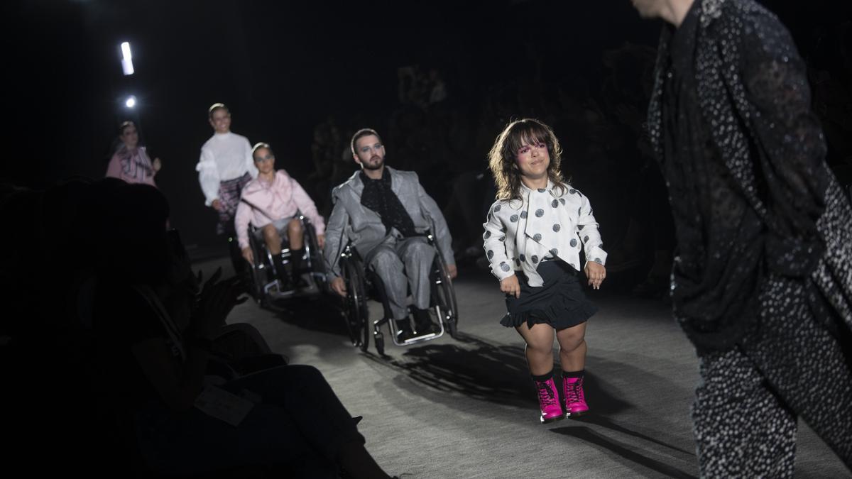 Las personas con discapacidad reivindican en la 080 sus ganas de ir a la moda