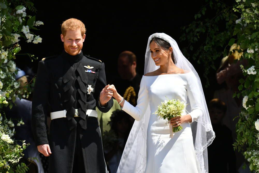 El príncipe Harry y Meghan Markle, marido y mujer