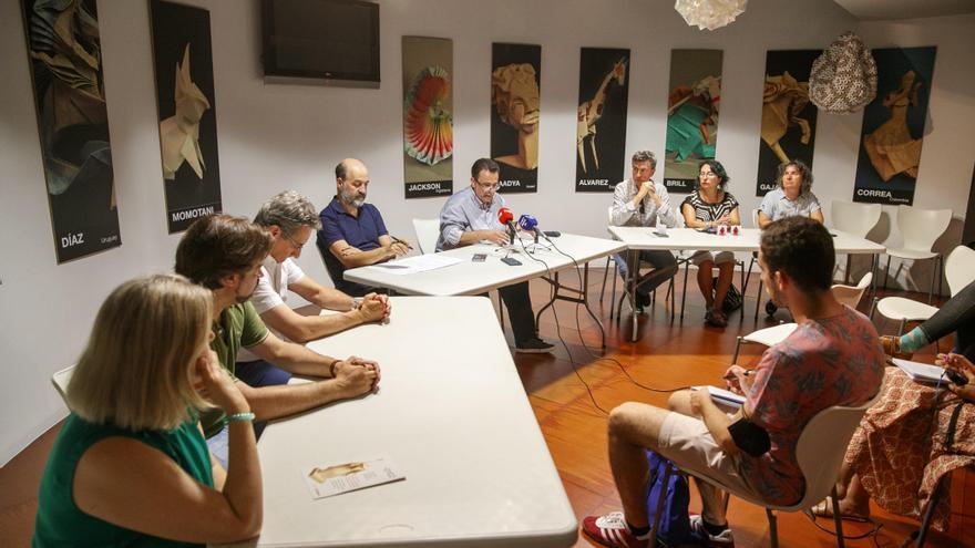 Los grupos municipales de Zaragoza escenifican su apoyo al museo del origami sin una solución clara