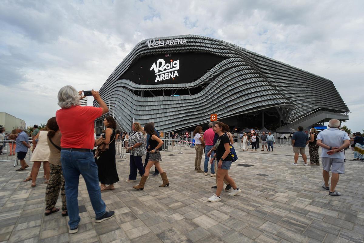 Exterior del Roig Arena.