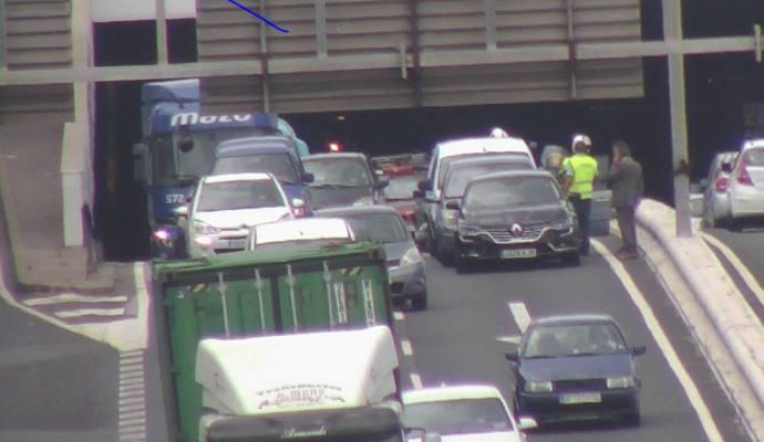 Colisión múltiple en la Avenida Marítima (13/06/18)