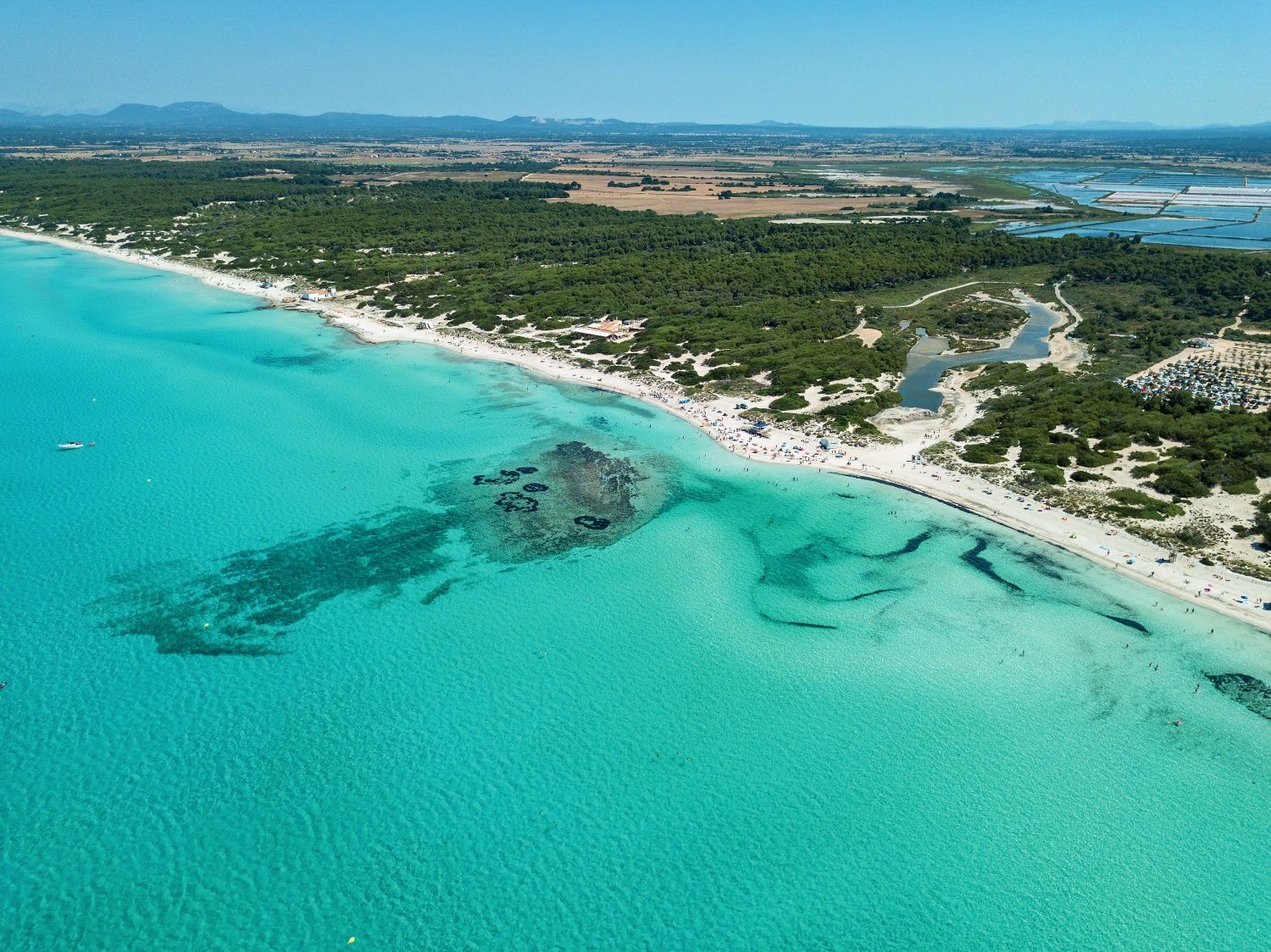 Entre salinas, Mallorca