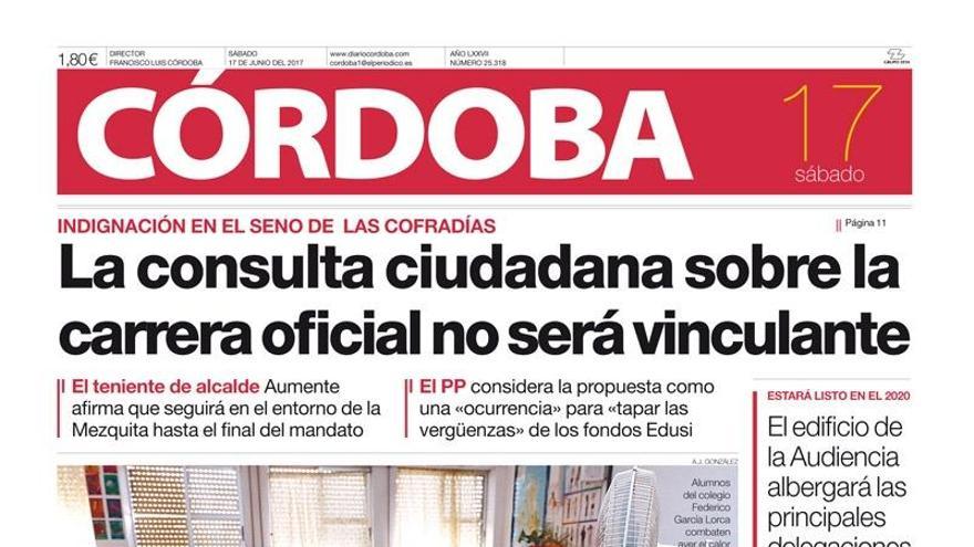 La portada de CÓRDOBA