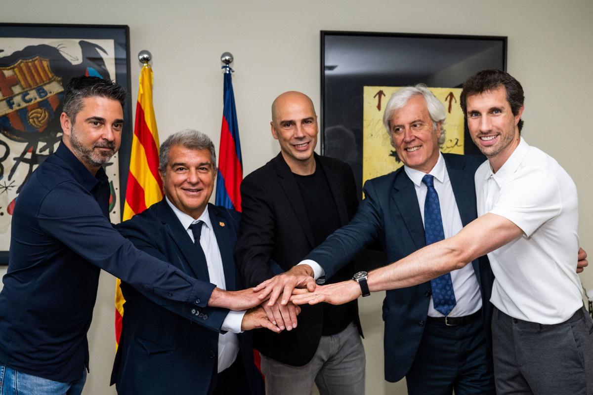 Laporta ha tenido que reducir la masa salarial del basket, y los responsables han tenido que hacer encaje de bolillos para formar la plantilla