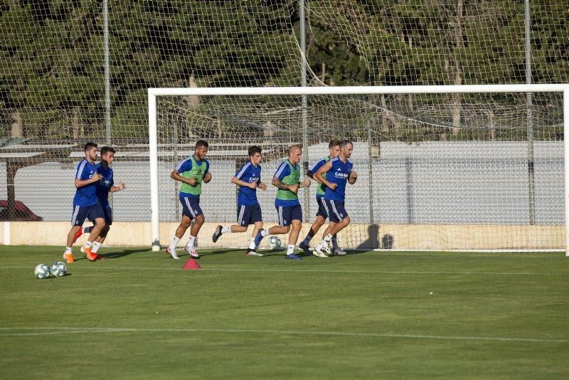 El Real Zaragoza vuelve a los entrenamientos