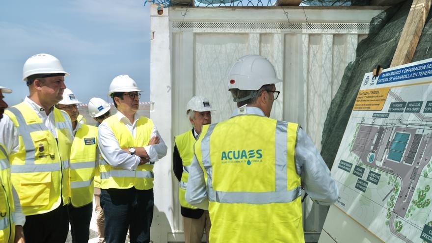 El 80% de las obras para mejorar la depuración de agua en Tenerife ya han sido adjudicadas