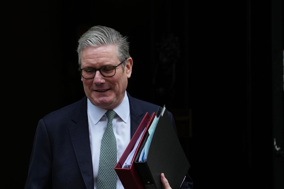 El primer ministro británico, Keir Starmer.