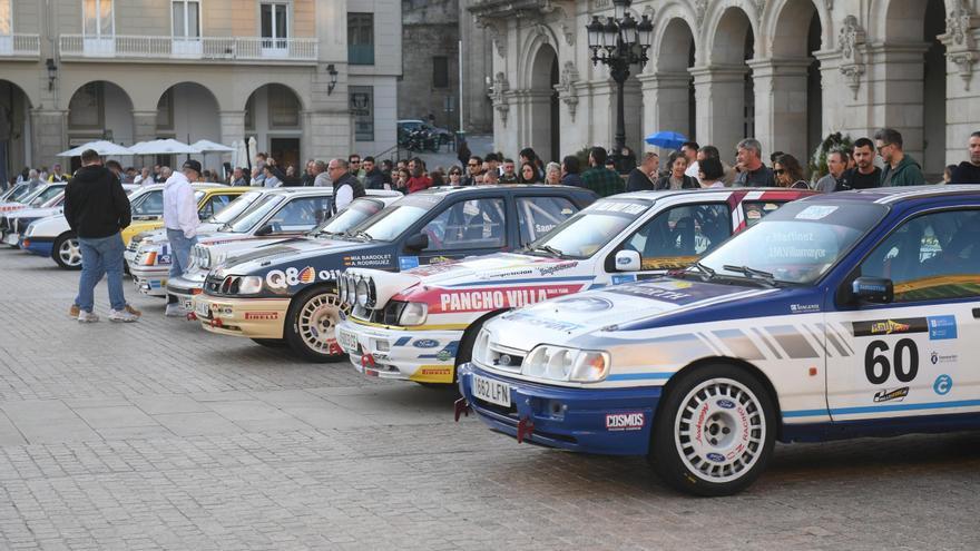 El Rally Rías Altas congrega a más de 70 coches clásicos en A Coruña