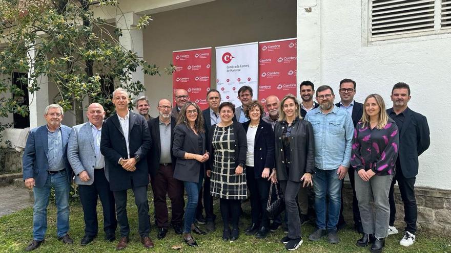 Els membres dels comitès de les Cambres de Manresa, Barcelona i Lleida reunits al Berguedà | CATPRESS