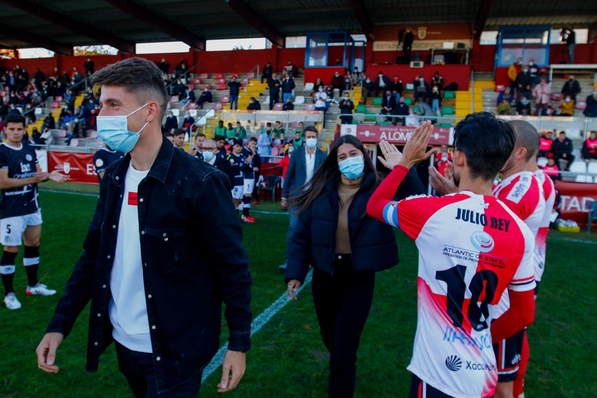 Las imágenes de la victoria del Arosa ante el Salamanca (1-0)