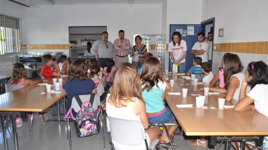 Mañana se completa la apertura de los 31 comedores escolares del verano en Extremadura