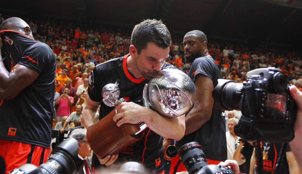 Así ha sido la celebración del Valencia Basket