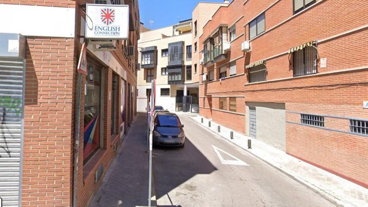 Calle del barrio de Luceros (Madrid)