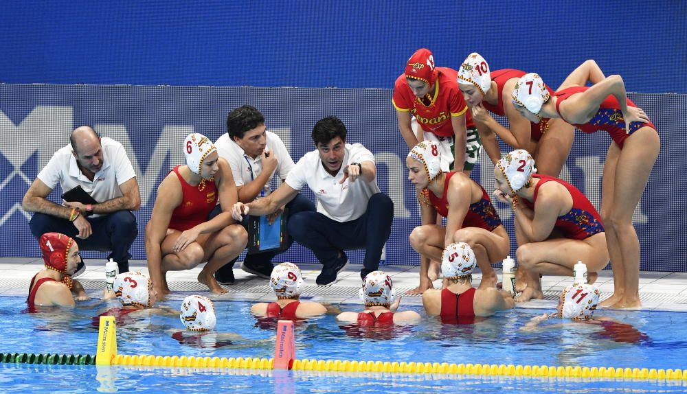 Final Europeo de Waterpolo: España-Rusia (13-12)