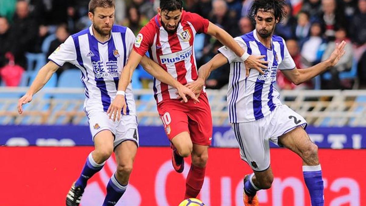 La Real Sociedad supo frenar al Atlético en Anoeta