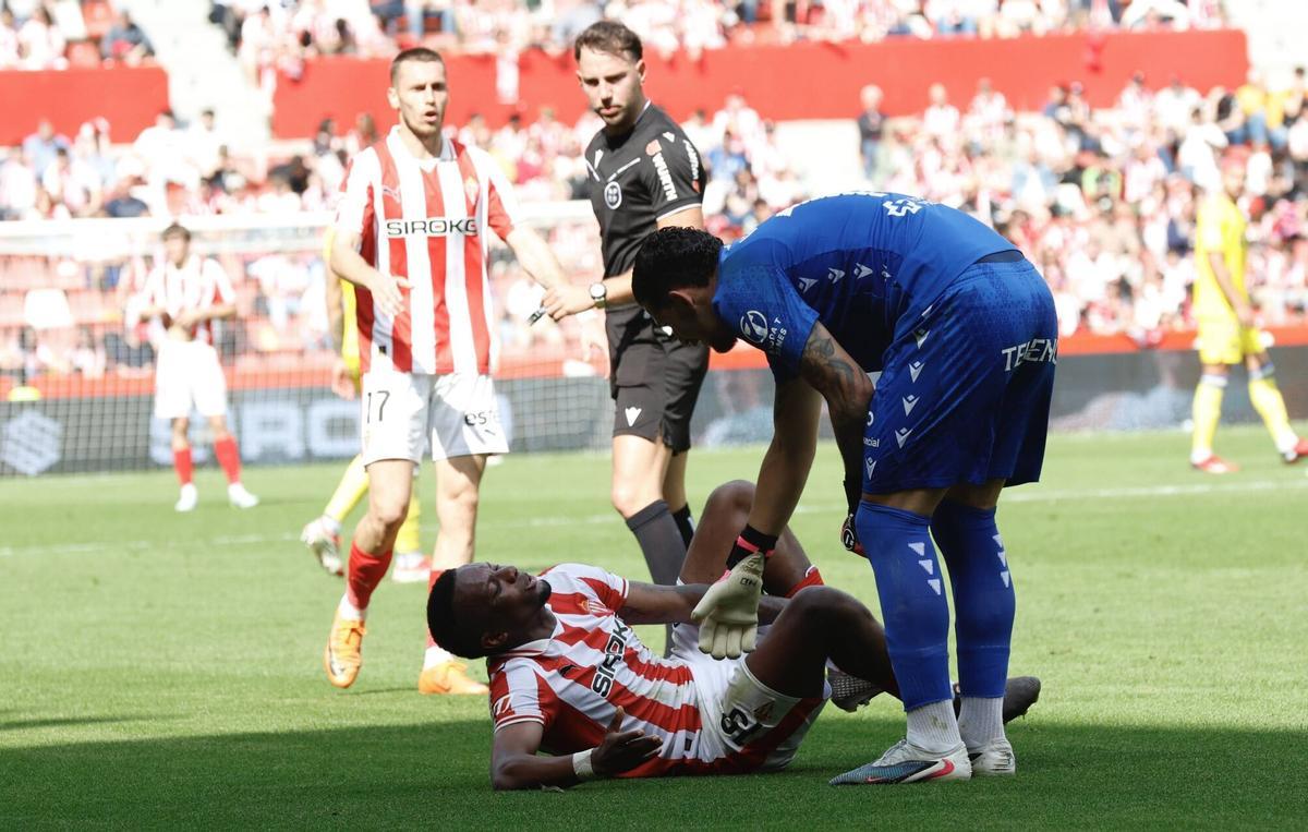 EN IMÁGENES: Victoria del Sporting frente al Cádiz en El Molinón