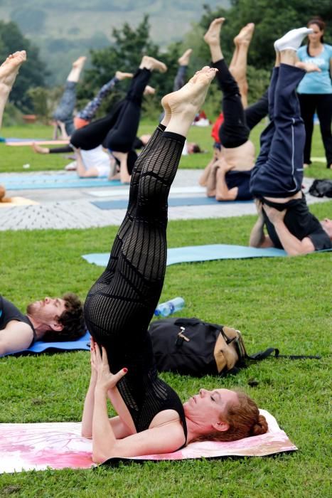 Actividades del día del yoga en Las Caldas