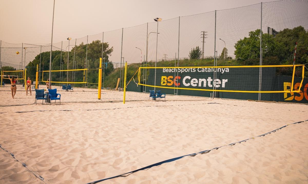 Instalaciones del Beach Sports Catalunya