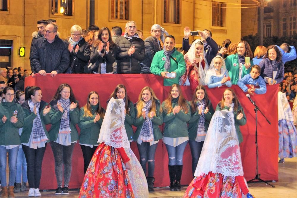 Ofrenda 2018: Así desfiló la fallera mayor infantil Daniela Gómez