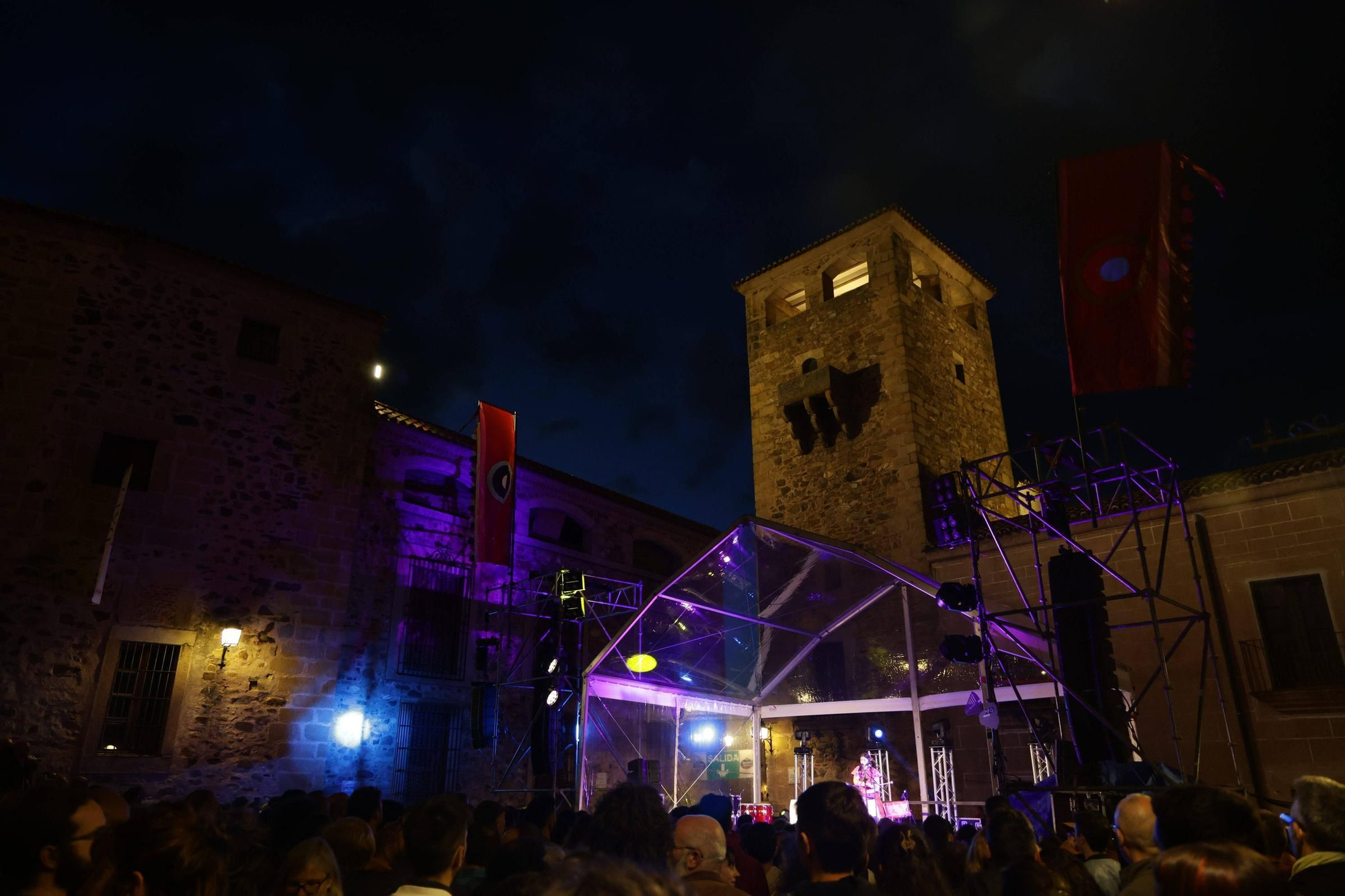 Las imágenes del sábado de Womad en Cáceres