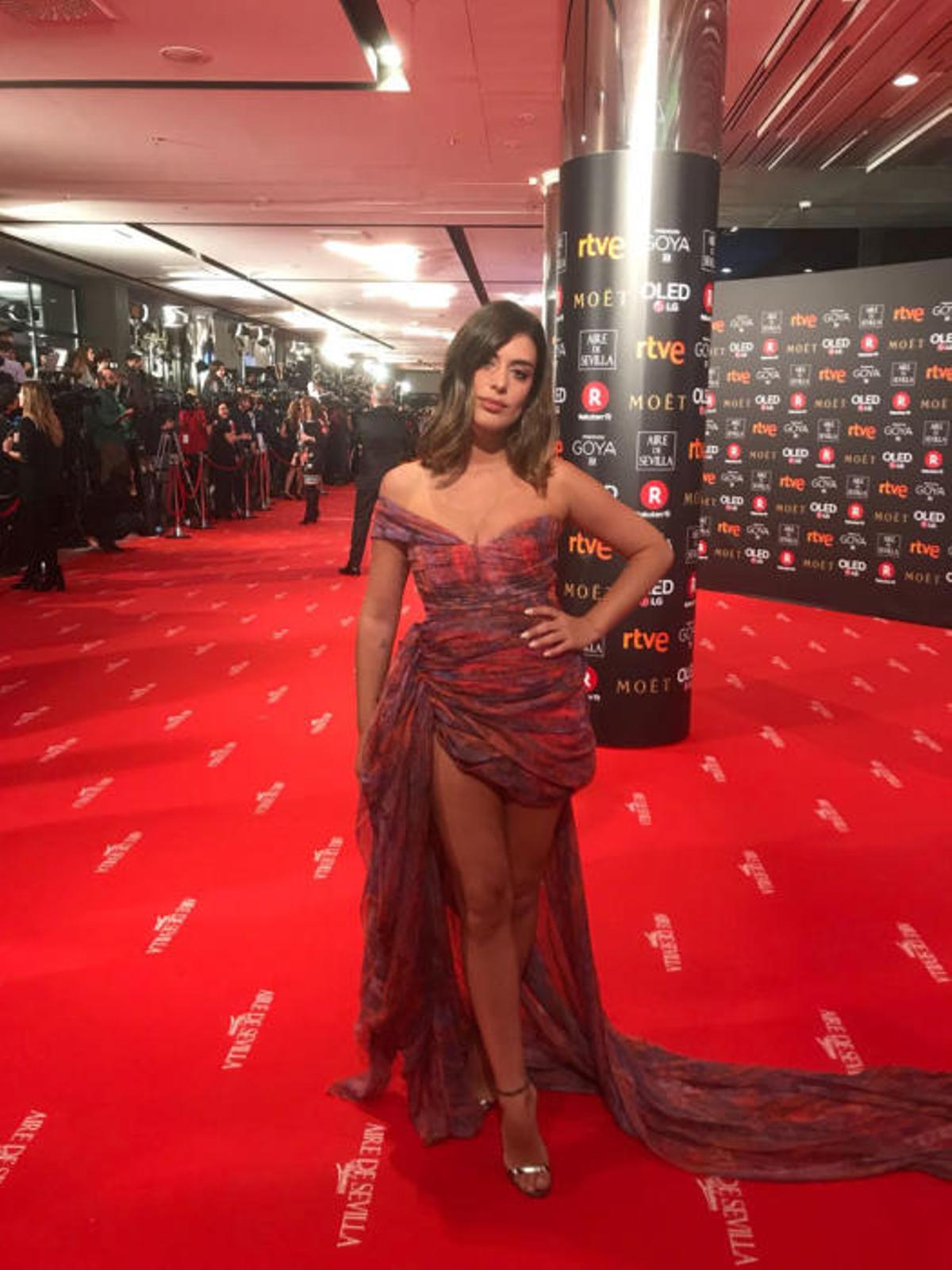 Alfombra roja de los Premios Goya 2018