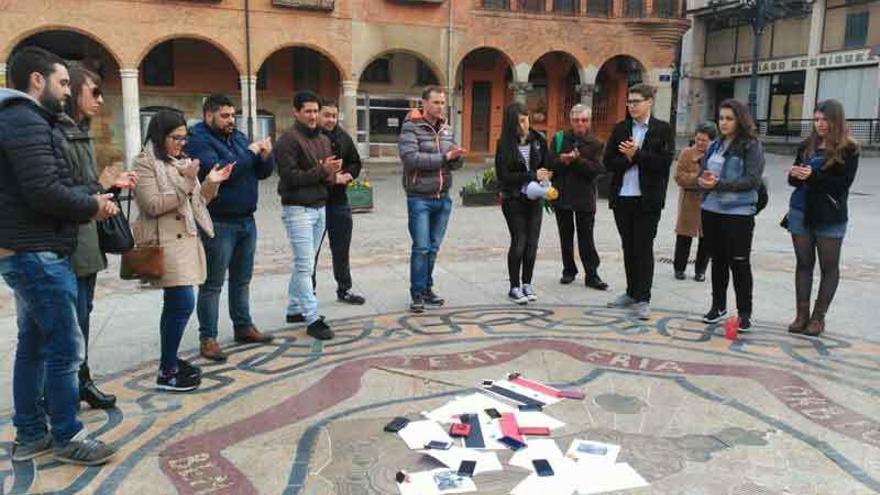 Concentración en solidaridad con el pueblo sirio