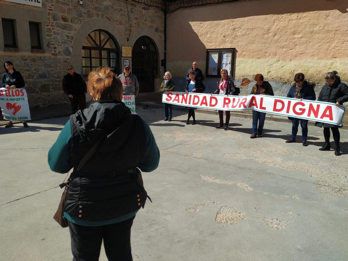 Concentración número 81 por la sanidad en Sayago