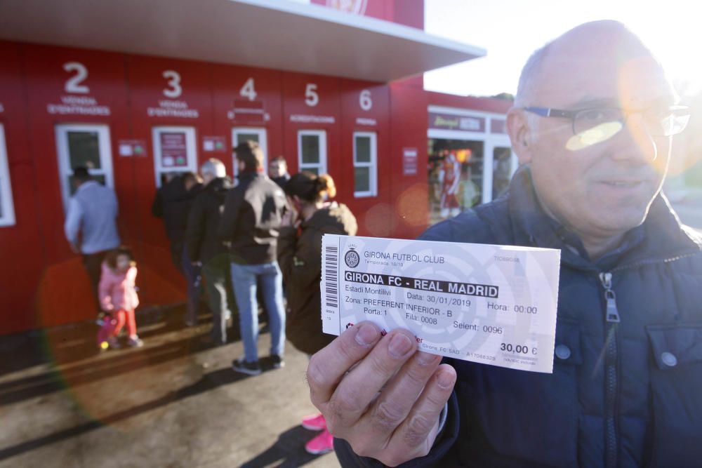 Venda d'entrades pel partit contra el Reial Madrid de Copa