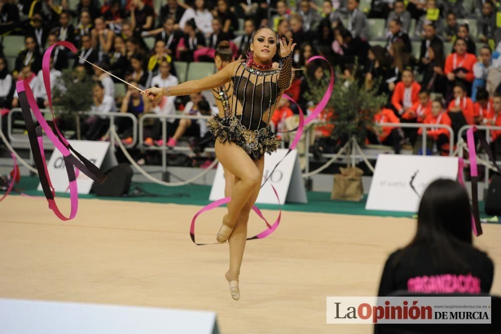 El Campeonato de España arranca en el Palacio de los Deportes con el Rítmica Pozuelo, Ruth Ritmo, Calpe, Praxis y Mabel como líderes