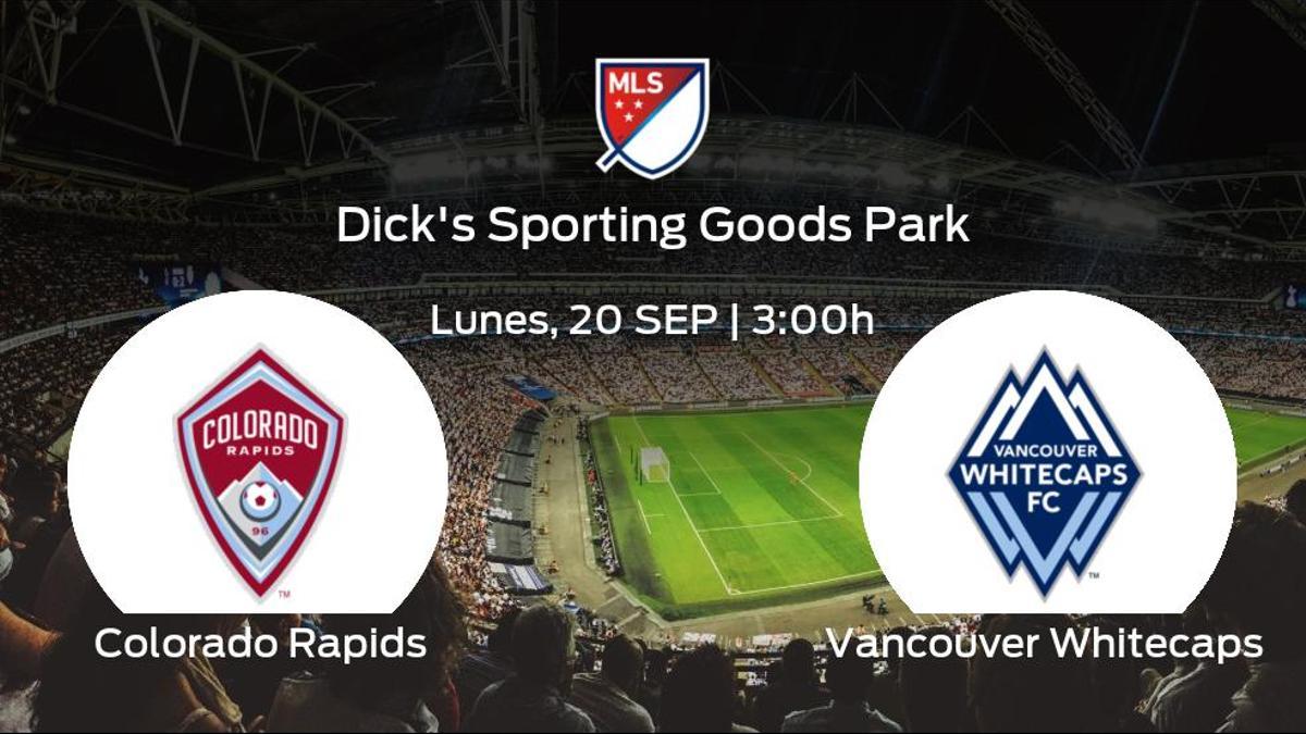 Previa del encuentro: el Colorado Rapids recibe al Vancouver Whitecaps en la trigésimo cuarta jornada