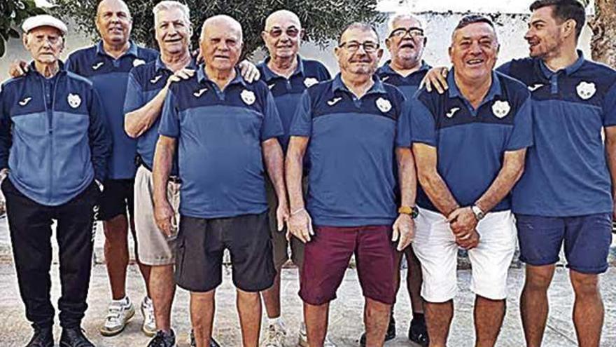 Equipo del Hostalets de Segunda B Masculina.