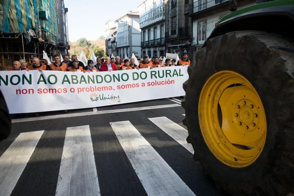 Manifestación en Santiago