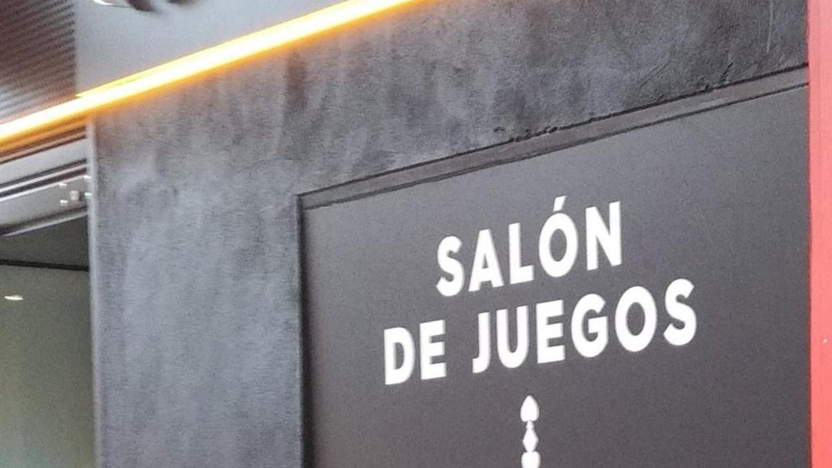 Salón de juegos en Madrid