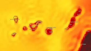 Suben las temperaturas en Tenerife este lunes: hasta 34 grados y calima