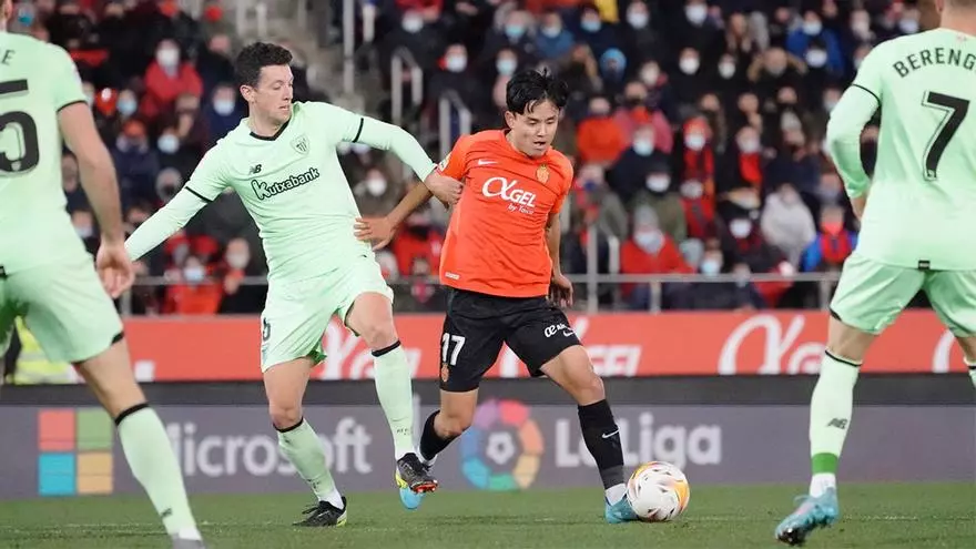 Mallorca - Athletic | El gol de Take Kubo