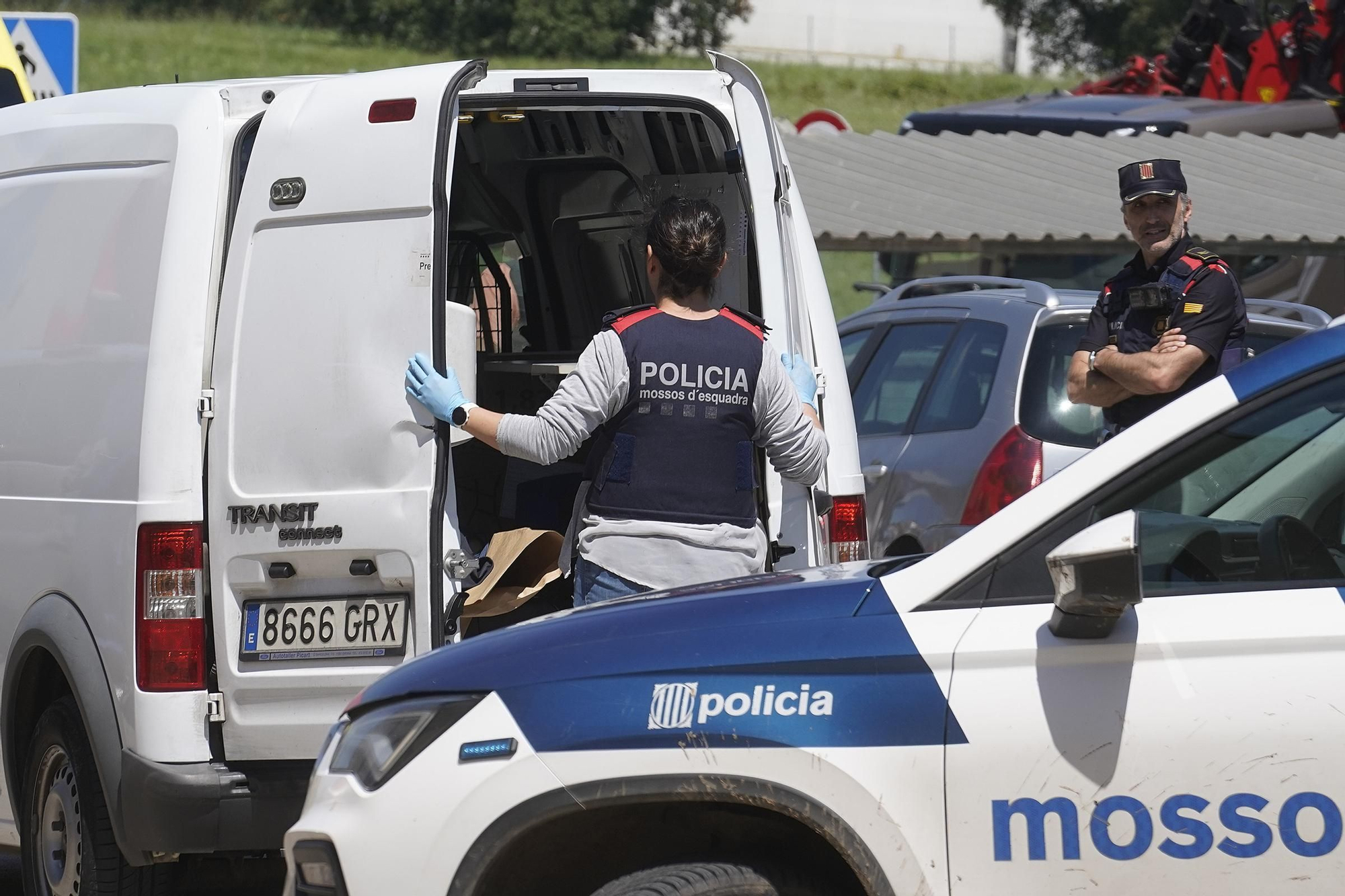 Una baralla acaba amb un mort per ferida de bala al polígon de Riudellots de la Selva