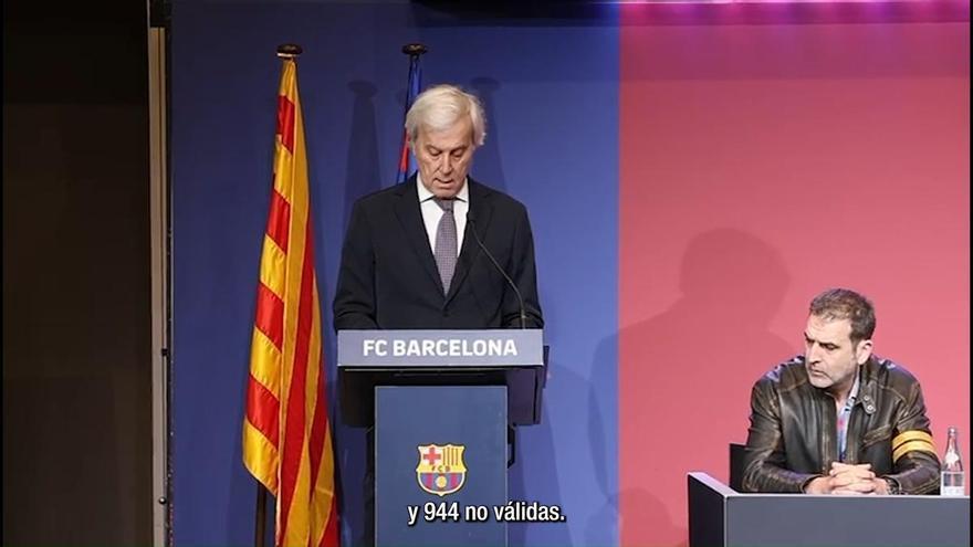 Josep Cubells anuncia a Víctor Font y Joan Laporta como candidatos a la presidencia del FC Barcelona