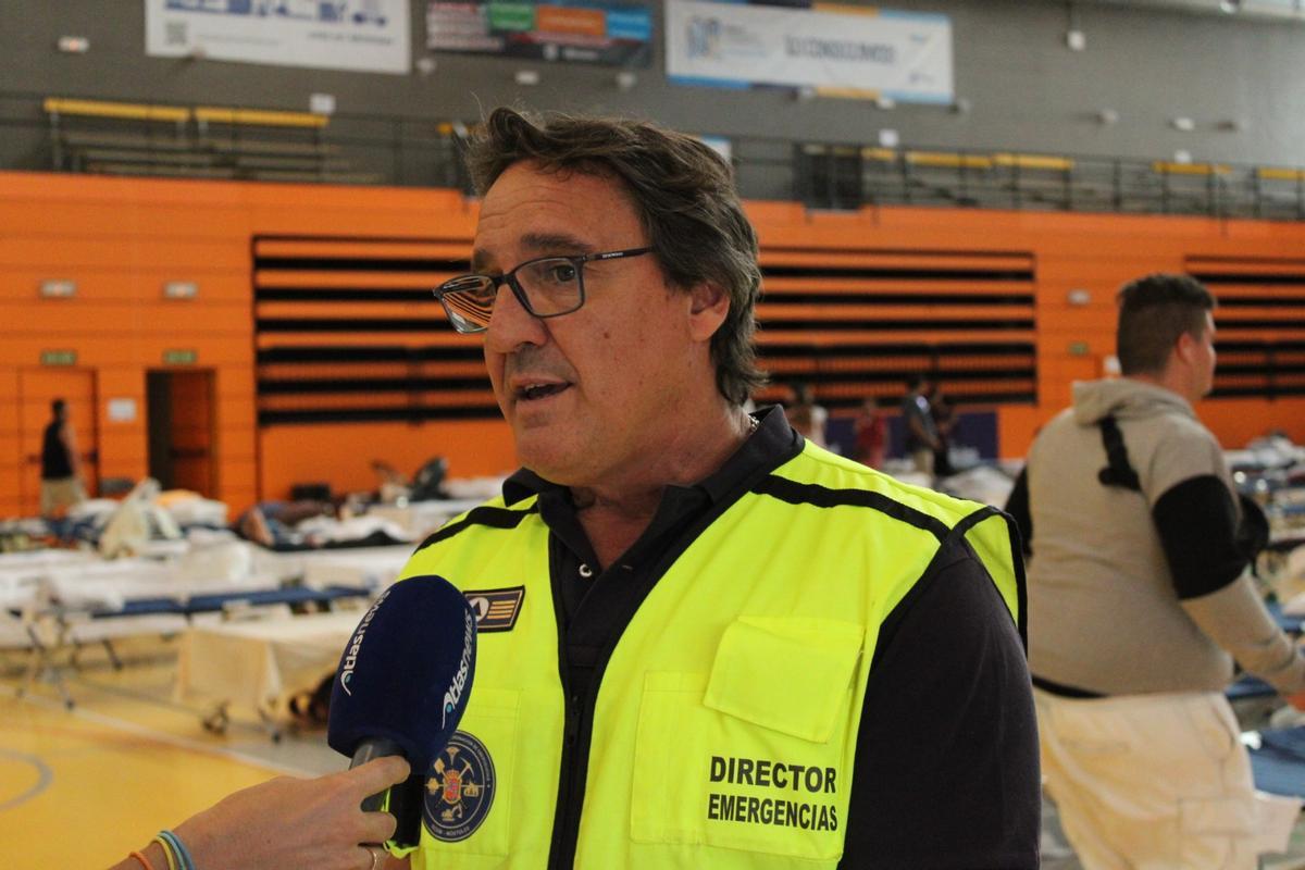 Raúl Esteban Canal, jefe de Emergencias y Protección Civil del Ayuntamiento de Móstoles.