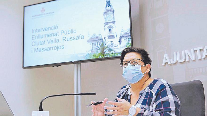 Luisa Notario, en la presentación de la campaña.