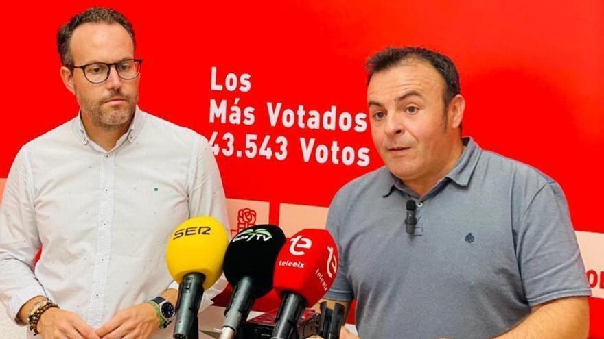 El PSOE alerta de &quot;pérdidas millonarias&quot; en los ayuntamientos de Alicante si Mazón suprime el fondo de cooperación municipal