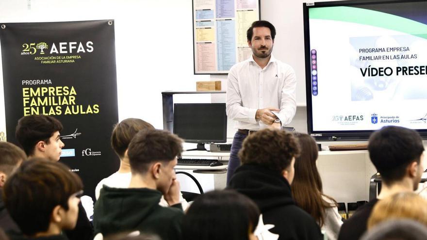 La empresa familiar busca talento joven en el instituto de La Magdalena