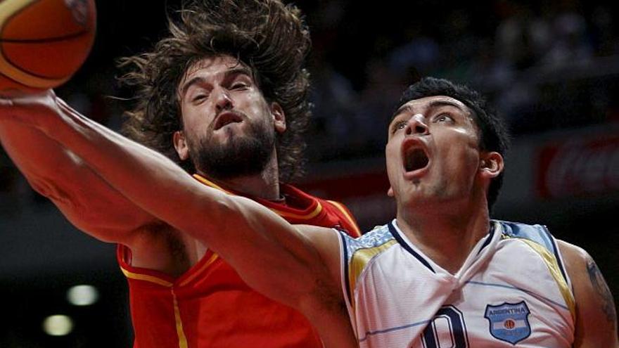 El pívot de la selección española Marc Gasol.