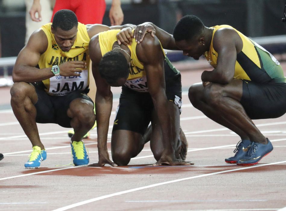 La secuencia de la lesión de Usain Bolt