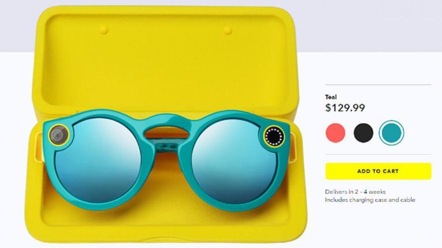 Las gafas Spectacles ya se pueden comprar en internet