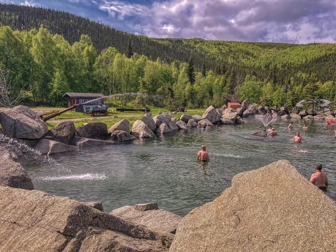 Chena Hot Springs.