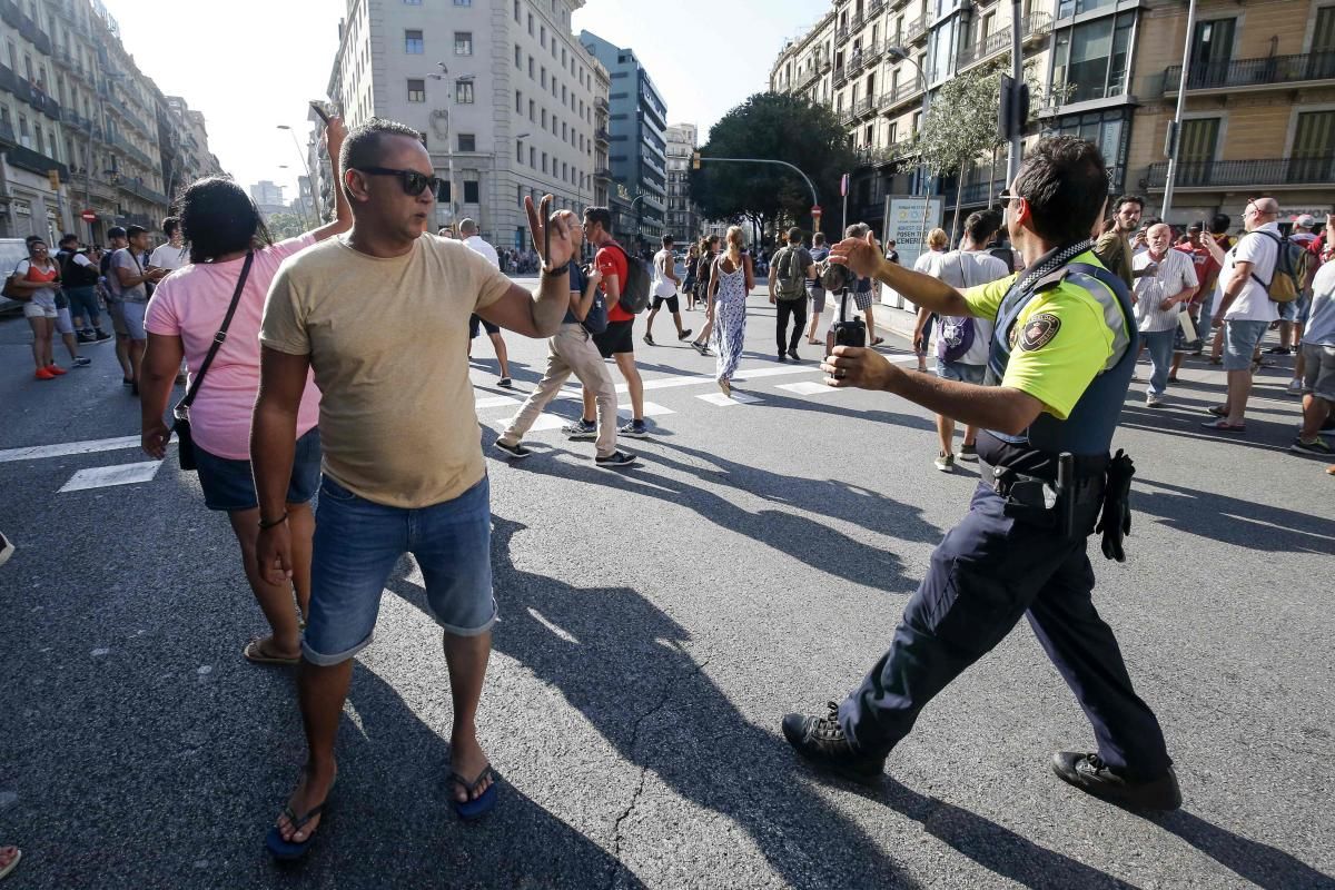 Fotogalería: Atentado terrorista en La Rambla de Barcelona