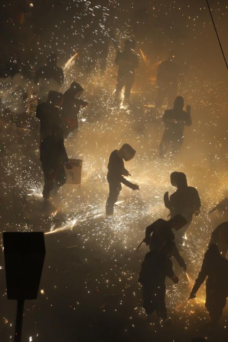 La Cordà de Paterna, en la que se disparan miles de cohetes.